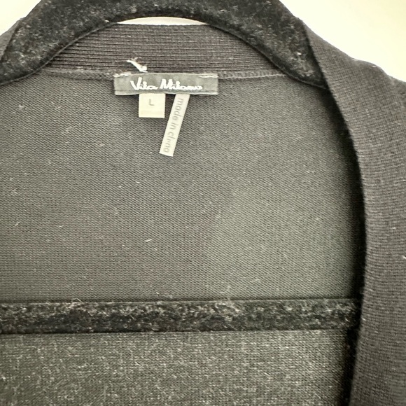 Striped Cardigan Sweater Duster Size L - Picture 4 of 4